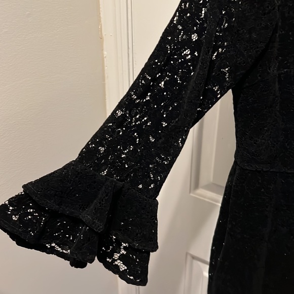 Nordstrom Velvet black cocktail dress - Picture 3 of 11